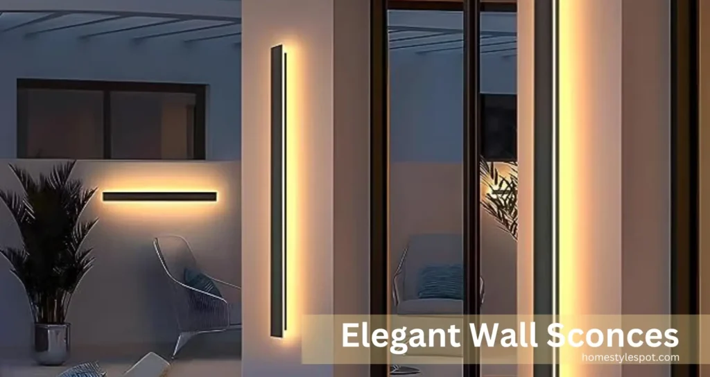 elegant wall sconces