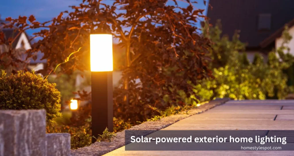 solar exterior home lighting