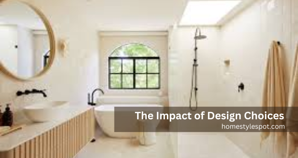 impact of design on bathroom renovation