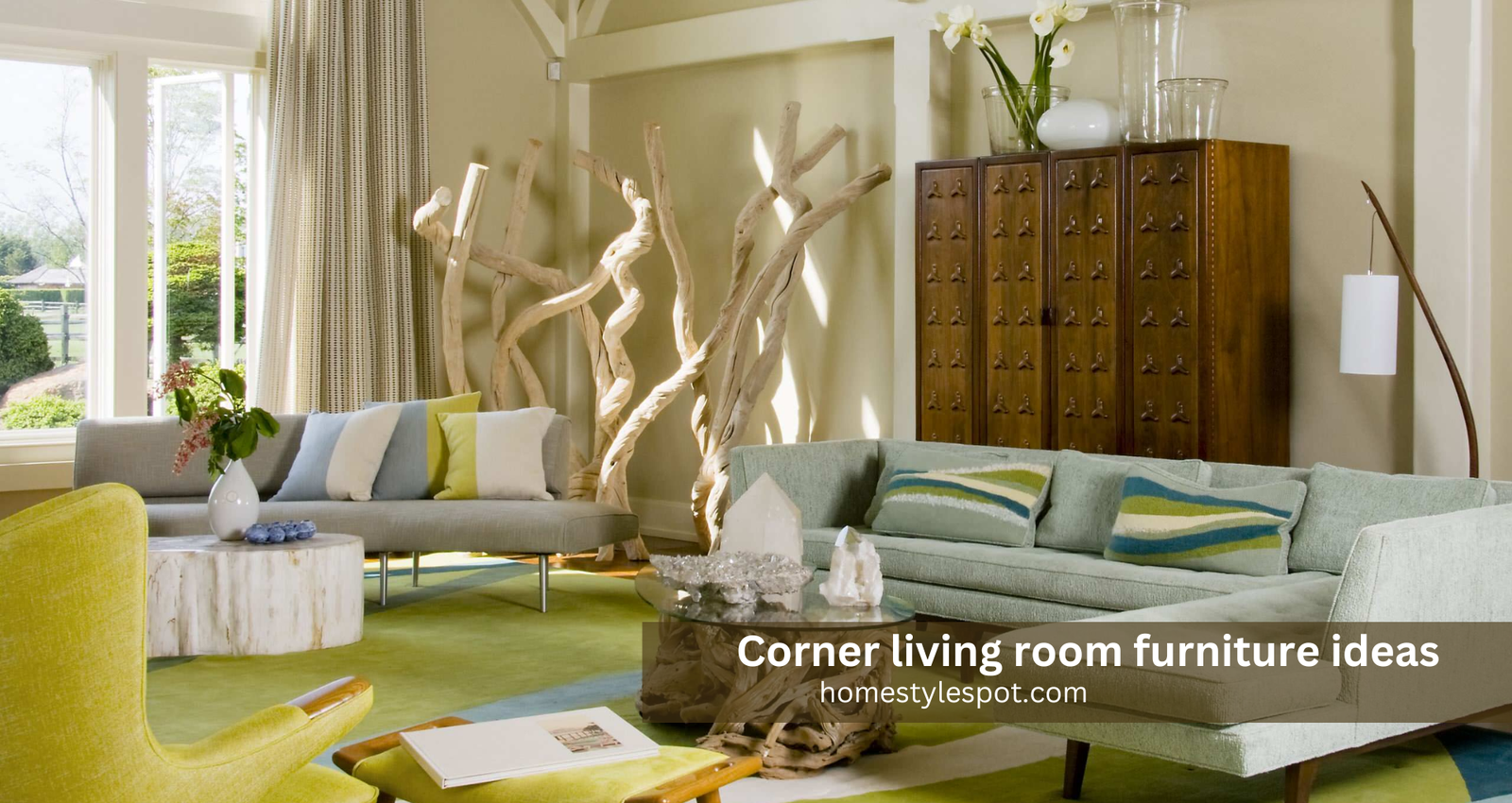 Corner Living Room Furniture Ideas